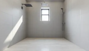 Jak zrobić prysznic bez brodzika w bloku