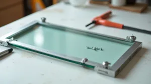 Jak zrobić szklane drzwiczki do szafki