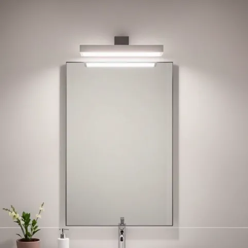 Jaka barwa światła do łazienki nad lustro