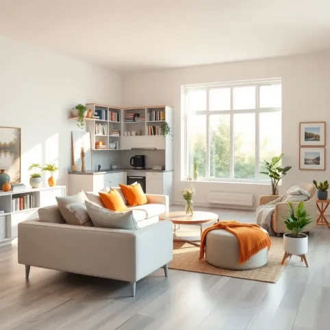 Jaka farba do salonu z aneksem