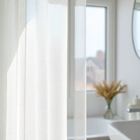 Jaka firanka do łazienki