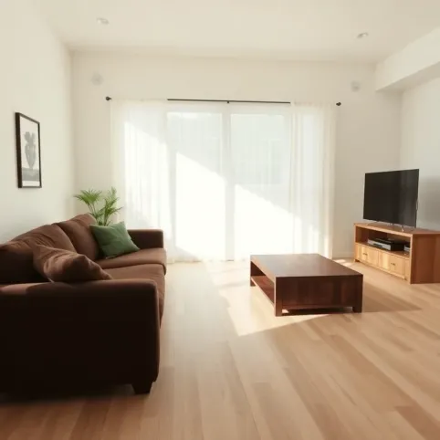 Jaka podłoga do ciemnych mebli w salonie