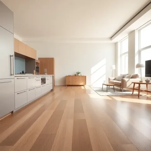 Jaka podłoga do kuchni z salonem