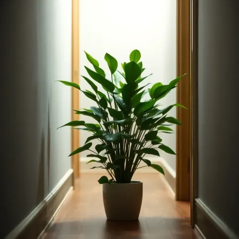 Jaka roślina do ciemnego przedpokoju