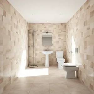 jaka wielkość płytek do małej łazienki