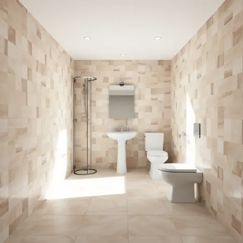 jaka wielkość płytek do małej łazienki