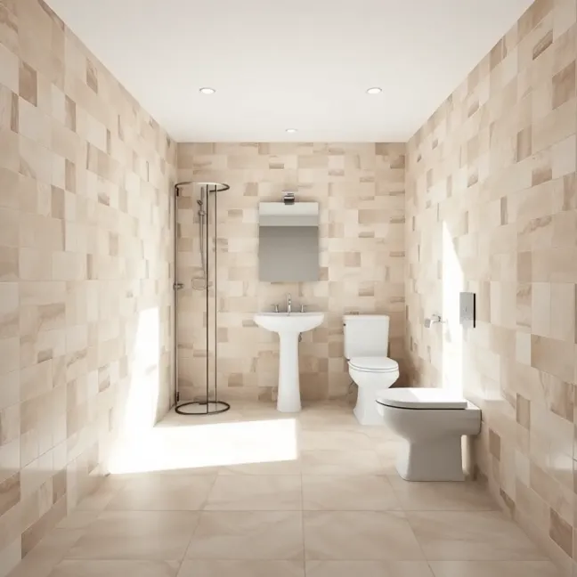 jaka wielkość płytek do małej łazienki