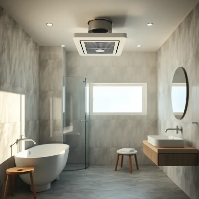 Jaka wydajność wentylatora do łazienki