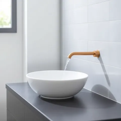 Jaka wysokość baterii podtynkowej do umywalki nablatowej