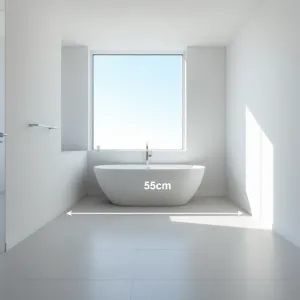 Jaka wysokość wanny w zabudowie