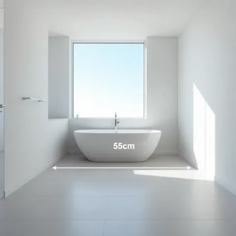 Jaka wysokość wanny w zabudowie