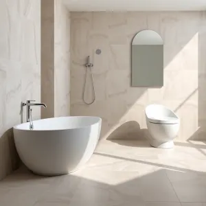 Jaki format płytek do łazienki