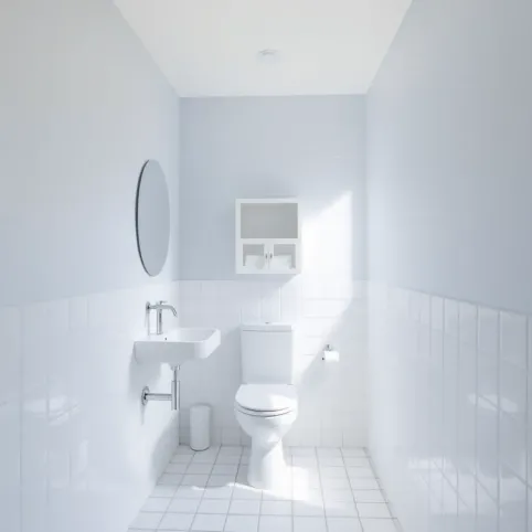 jaki kolor do małej łazienki