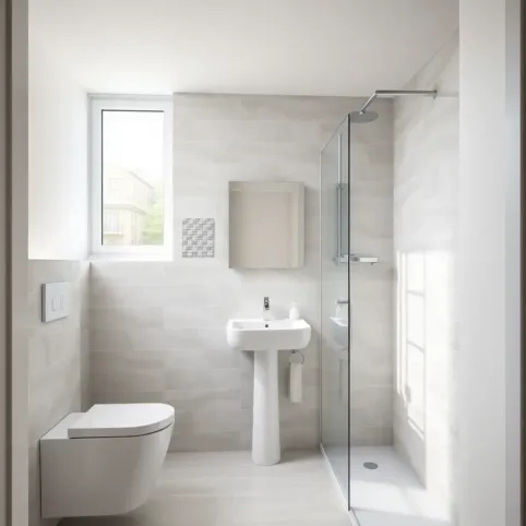 Jaki rozmiar płytek do małej łazienki