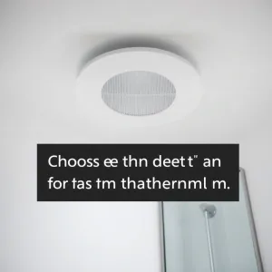 Jaki wentylator do łazienki 6m2