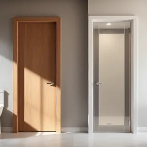 Jakie drzwi do łazienki pełne czy przeszklone