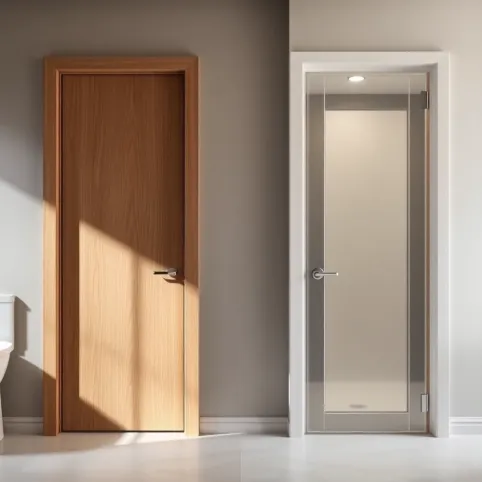 Jakie drzwi do łazienki pełne czy przeszklone