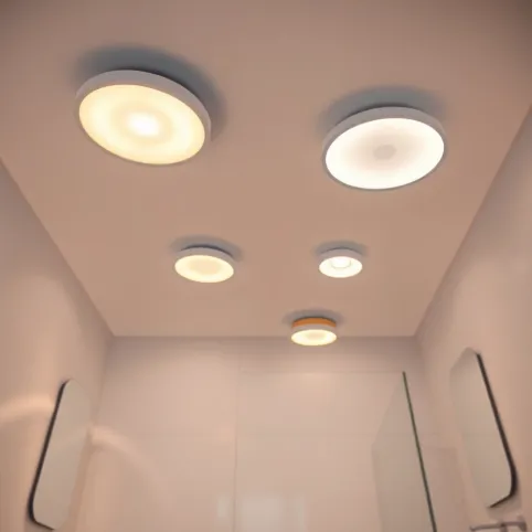 Jakie oświetlenie do łazienki na sufit