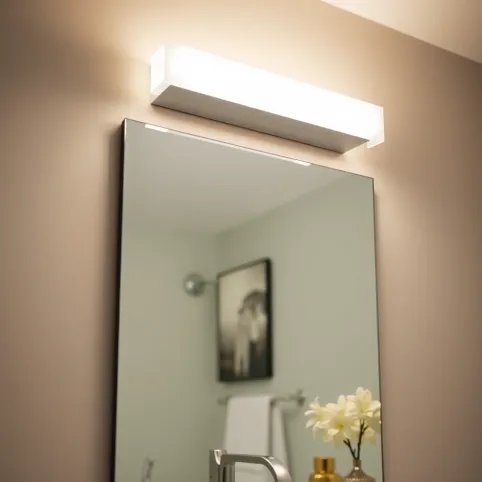 Jakie oświetlenie do łazienki nad lustro