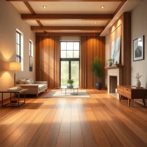 Jakie płytki drewnopodobne do salonu