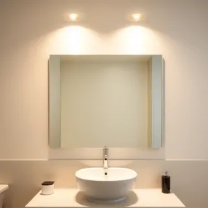 Jakie światło do łazienki nad lustro