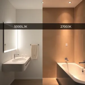 Jakie światło do łazienki zimne czy ciepłe