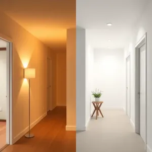 Jakie światło do przedpokoju ciepłe czy zimne