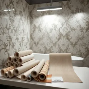 jakie tapety do łazienki