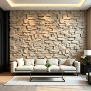 Kamień dekoracyjny na ścianę do salonu