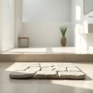 Kamień do łazienki zamiast dywanika