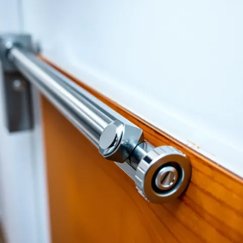 Klamka do drzwi łazienkowych z blokadą