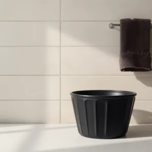 Kosz łazienkowy czarny