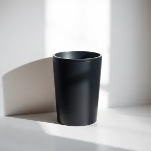 Kosz łazienkowy czarny 3L