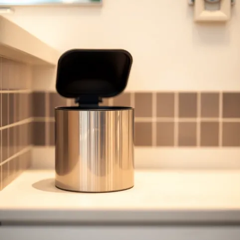 Kosz na śmieci do łazienki