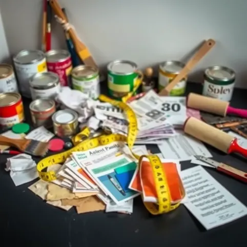 Koszt malowania pokoju 20m