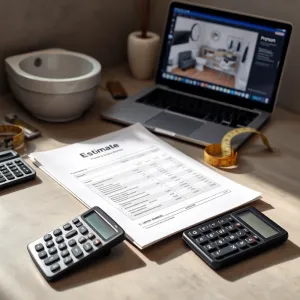 Kosztorys remontu łazienki dla PFRON