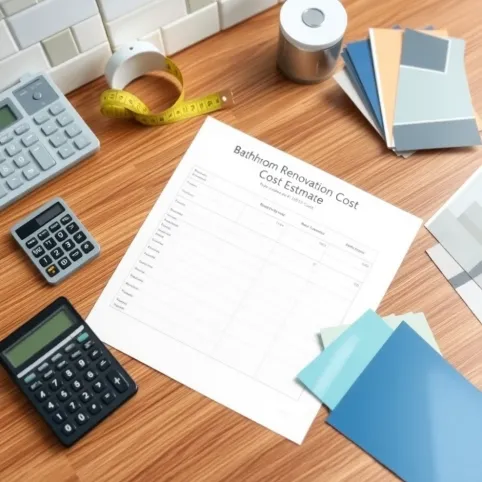 Kosztorys remontu łazienki wzór