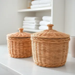 Koszyki do łazienki zamykane