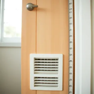 Kratka wentylacyjna do drzwi łazienkowych wymiary