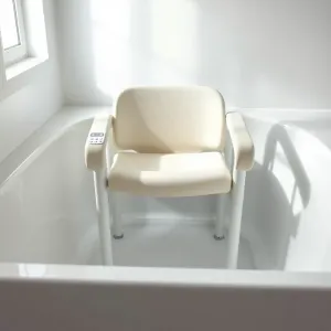 Krzesło do wanny na pilota