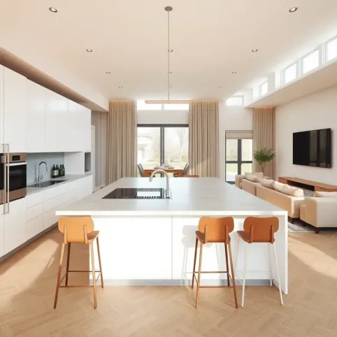 Kuchnia z salonem inspiracje