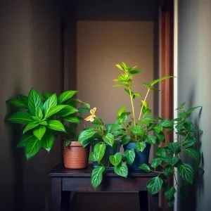 Kwiaty do ciemnego przedpokoju