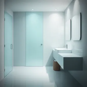 Lacobel wzory do łazienki