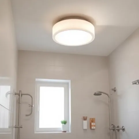 Lampa sufitowa do łazienki