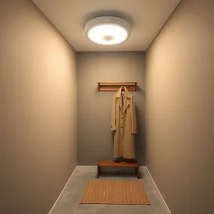 Lampa z czujnikiem ruchu do przedpokoju