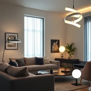 Lampy do salonu nowoczesne