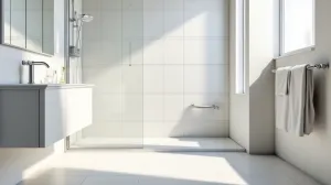 łazienka bez grzejnika