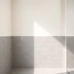 Łazienka częściowo w płytkach