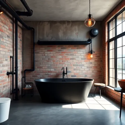 Łazienka Loft Inspiracje