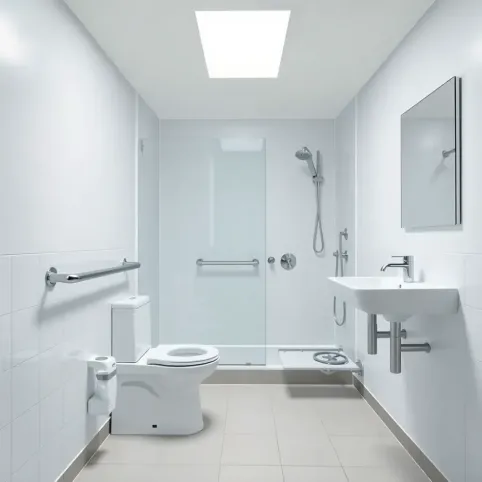 Łazienka przystosowana dla osób niepełnosprawnych